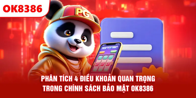 Phân tích 4 điều khoản quan trọng trong chính sách bảo mật OK8386.